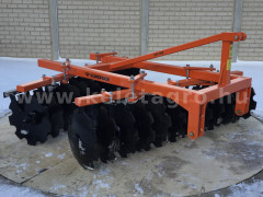Disc harrow 200 cm, for Japanese compact tractors, Komondor SFT-200 - Implements - 