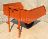 Transport container 130 cm, rear mounted wheels (4)