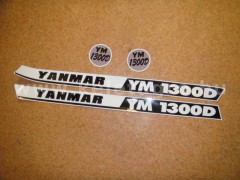 Decal set for Yanmar YM1300D compact tractor - Compact tractors - 