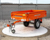 Trailer, tipping, 3 directions dumping, for Japanese compact tractors, Komondor SPK-750 (7)