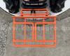 Transport frame, front weight holder mounted, for Japanese compact tractors, Komondor SZK-70 (6)