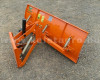 Snow plow 125cm, hidraulic lifting, hidraulic angle adjustment, for Japanese compact tractors, Komondor STLHR-125 (3)
