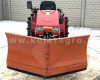 Snow plow 150cm, vario, independent side by side adjustable, for Japanese compact tractors, Komondor SHE-150 (5)