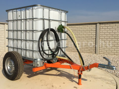 Bewässerungsanhänger für japanischen Kleintraktoren, Komondor SOP-1000 - Arbeitsgeräte - Anhängers 