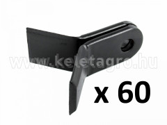 Stalk crusher Y blade pair for EFGC, EFGCH, DP, DPS, GK Series, set of 60 paires, SPECIAL OFFER! - Implements - 