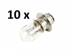 Light bulb, 1 pin, 25/25W, 194155-55810, for Japanese compact tractors, set of 10 pieces, SPECIAL OFFER! - Compact tractors - 