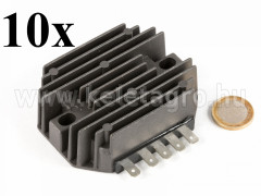 Voltage regulator, 5-legged, for Japanese compact tractors, set of 10 pieces, SPECIAL OFFER! - Compact tractors - 