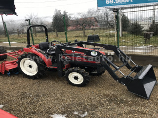 Click here to enlarge photo
7150-199.35489620253-4338 Mitsubishi MT200 Japanese Compact Tractor with front loader (1)