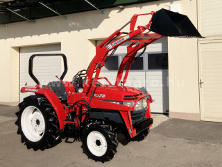 Mitsubishi GO28 Japanese Compact Tractor with front loader (1)