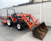Kubota GL261 U-Shift homlokrakodóval Japanese Compact Tractor (2)