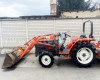 Kubota GL261 U-Shift homlokrakodóval Japanese Compact Tractor (8)