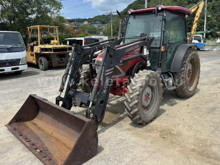 Click here to enlarge photo
1359-17.02538961039-5572 McCormick CX75L Cabin w. F.L. Japanese Compact Tractor (1)