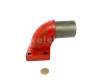 Belarus/MTZ exhaust elbow (2)