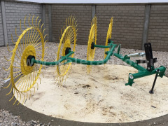 rake, 4 star, suspended - Implements - Hay Tedders