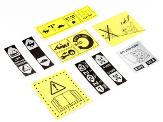 Aufklebersatz für Kubota B7001 (zusätlich) (1)