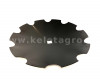 Harrow disc 560mm (36x36), notched, (boron steel) AsahiParts (2)