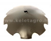 Harrow disc 560mm (36x36), notched, (boron steel) AsahiParts (3)