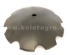 Harrow disc 560mm (30x30), notched, (boron steel) AsahiParts (3)
