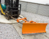 Snow plow 140-200cm, for forklift trucks, Komondor STLR-140-200/targ (15)