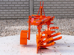 Plow with 2 heads, for 15-23HP Japanese compact tractors, Komondor SER-2 - Implements - Plows