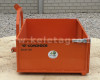 Boîte de transport 130 cm, suspension arriere, avec paroi arriere ouvrable, pour micro tracteurs, Komondor SZLH-130 (6)
