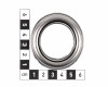 Clutch release bearing 35x56,5x15 mm (curved) (3)