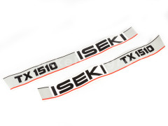 Decal set for Iseki TX1510 and TX1510F compact tractors - Compact tractors - 