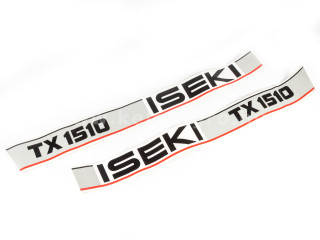 Decal set for Iseki TX1510 and TX1510F compact tractors (1)