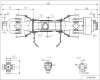 PTO drive shaft complete 20HP (15kW), 800mm, freewheeling (4)