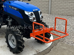 Transport frame, front weight holder mounted, for Japanese compact tractors, Komondor SZK-70 - Implements - Transport and Loader Implements