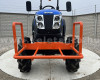 Transport frame, front weight bracket mounted, for Japanese compact tractors, Komondor SZK-70 (2)