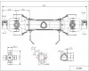 PTO drive shaft complete 34HP (25kW), 800mm (4)