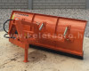 Snow plow 140cm, hidraulic lifting, manual angle adjustment, for front hitch, Komondor STLRH-140/F (7)