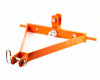 Triangle drawbar for compact tractors (5)