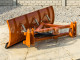 Snow plow 140cm, for front loader, Komondor STLR-140/FL