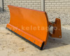 Snow plow 140cm, for front loader, Komondor STLR-140/FL (2)