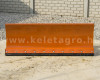 Snow plow 140cm, for front loader, Komondor STLR-140/FL (3)