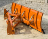 Snow plow 140cm, for front loader, Komondor STLR-140/FL (4)