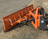 Force wheel loader snow plow, 200cm wide, with hidraulic angle adjustment, Komondor STLRH-200/Force (5)