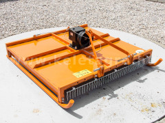 Topper mower 125cm,  for Japanese compact tractors, Komondor SRZ-125 - Implements - Topper mowers and flail mowers