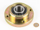 Bearing with housing for hammer shaft of EFGC flail mowers