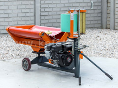 Bale wrapper for Komondor RKB850 and RKB870 round balers - Implements - Balers