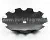 Harrow disc, 460mm, notched, (boron steel) AsahiParts, set of 10 pieces (2)