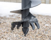 Force wheel loader post hole digger attachment (10)
