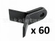 Stalk crusher Y blade pair for EFGC, EFGCH, DP, DPS, GK Series, set of 60 paires, SPECIAL OFFER!
