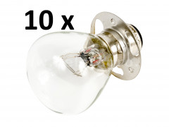 Light bulb, 3 holes, 35/35W, 194550-55810, for Japanese compact tractors, set of 10 pieces, SPECIAL OFFER! - Compact tractors - 