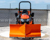 Snow plow 150cm, vario, independent side by side adjustable, for front hitch and front quick hitch, Komondor SHE-150/F (4)