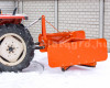 Rear mounted snow plow 170cm, Komondor SHL-170 (13)