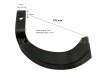 Rotary tiller blade for japanese compact tractors, side (2)