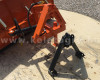 Snow plow 125cm, hidraulic lifting, manual angle adjustment, for front hitch, Komondor STLRH-125/F (5)